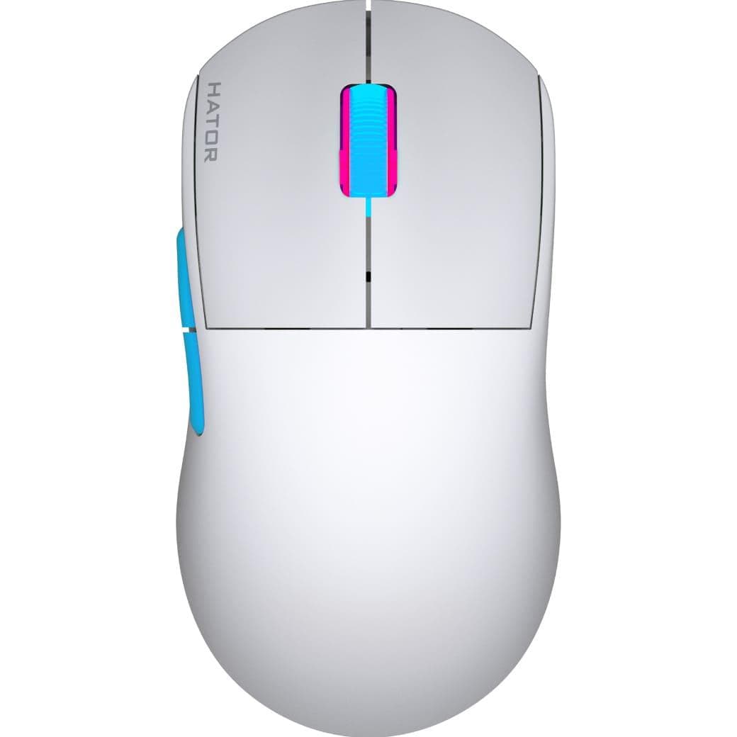 Миша HATOR Quasar 2 PRO Wireless White Cyan (HTM561WC)