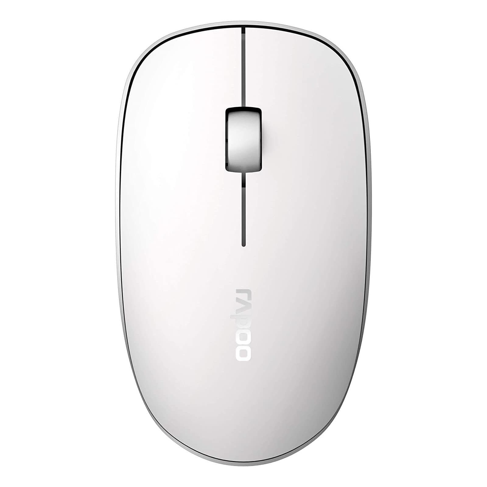 Миша Rapoo M200 Silent Wireless/Bluetooth White