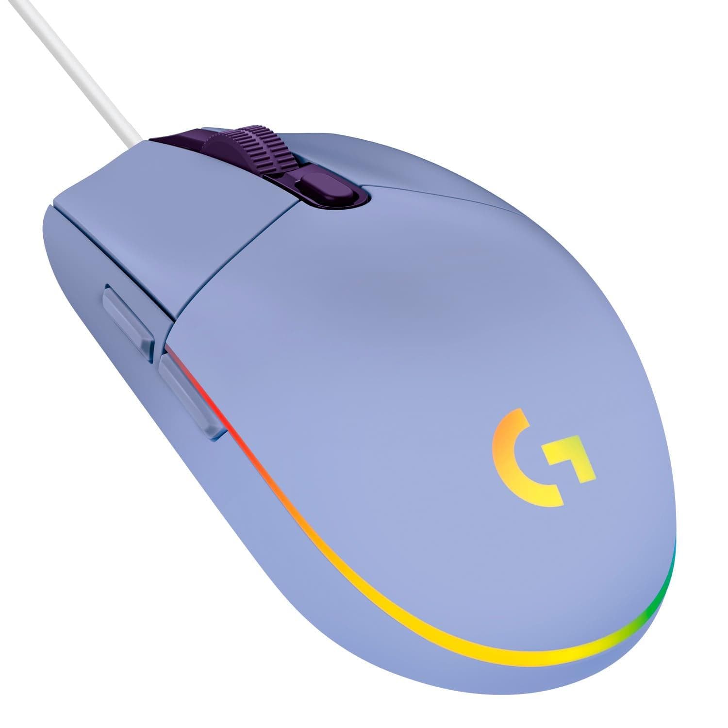 Миша LOGITECH G102 Lightsync USB Liliac (910-005854)