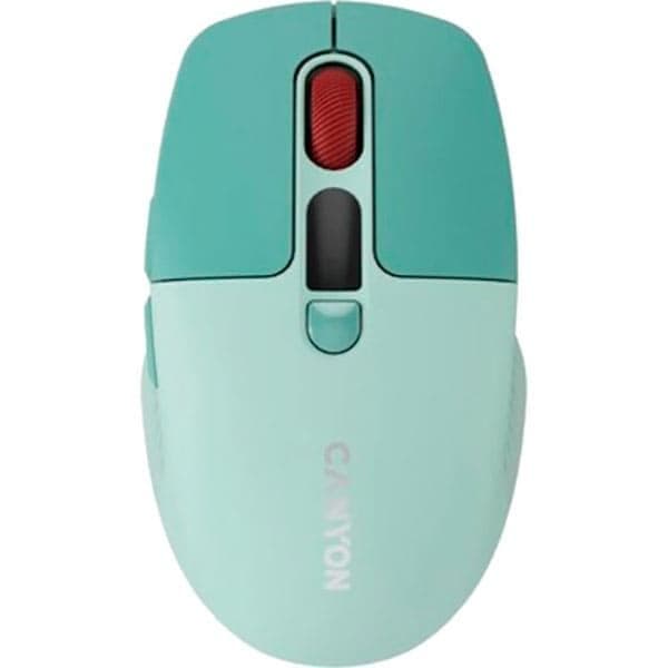 Миша CANYON MW-26 LCD Silent Dual Mode Wireless Green
