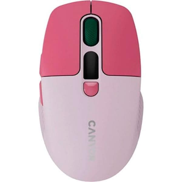 Миша CANYON MW-26 LCD Silent Dual Mode Wireless Pink