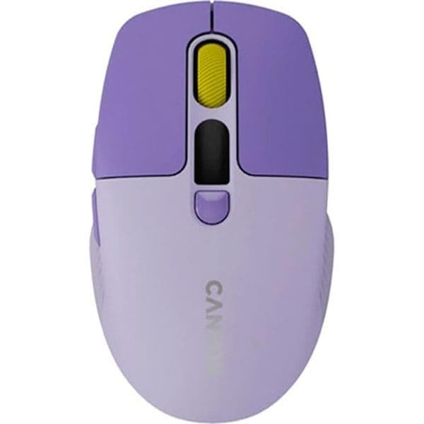 Миша CANYON MW-26 LCD Silent Dual Mode Wireless Violet