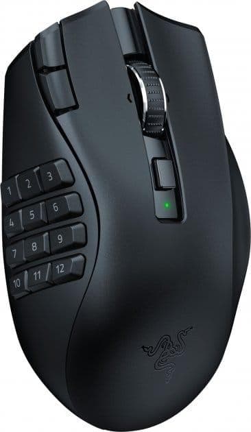 Миша Razer Naga V2 HyperSpeed Wireless (RZ01-03600100-R3G1) Black