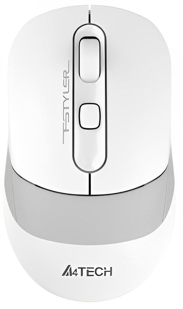 Миша A4TECH Fstyler FB10CS Wireless Grayish White