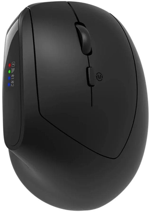 Миша CANYON mouse MW-25 Ergonomic LED AA Dual mode Wireless Black