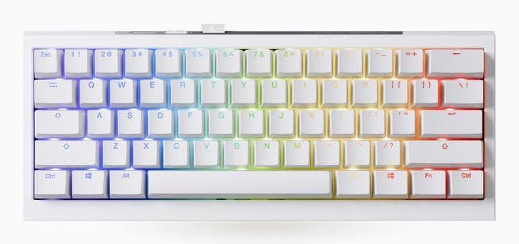 Клавіатура Ducky One X Mini (60%) Magnetic White