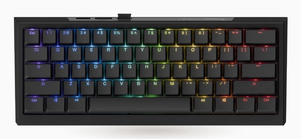 Клавіатура Ducky One X Mini (60%) Magnetic Black