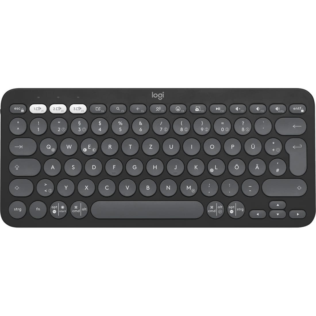 Клавіатура Logitech Pebble Keys 2 K380s (920-011851) Graphite