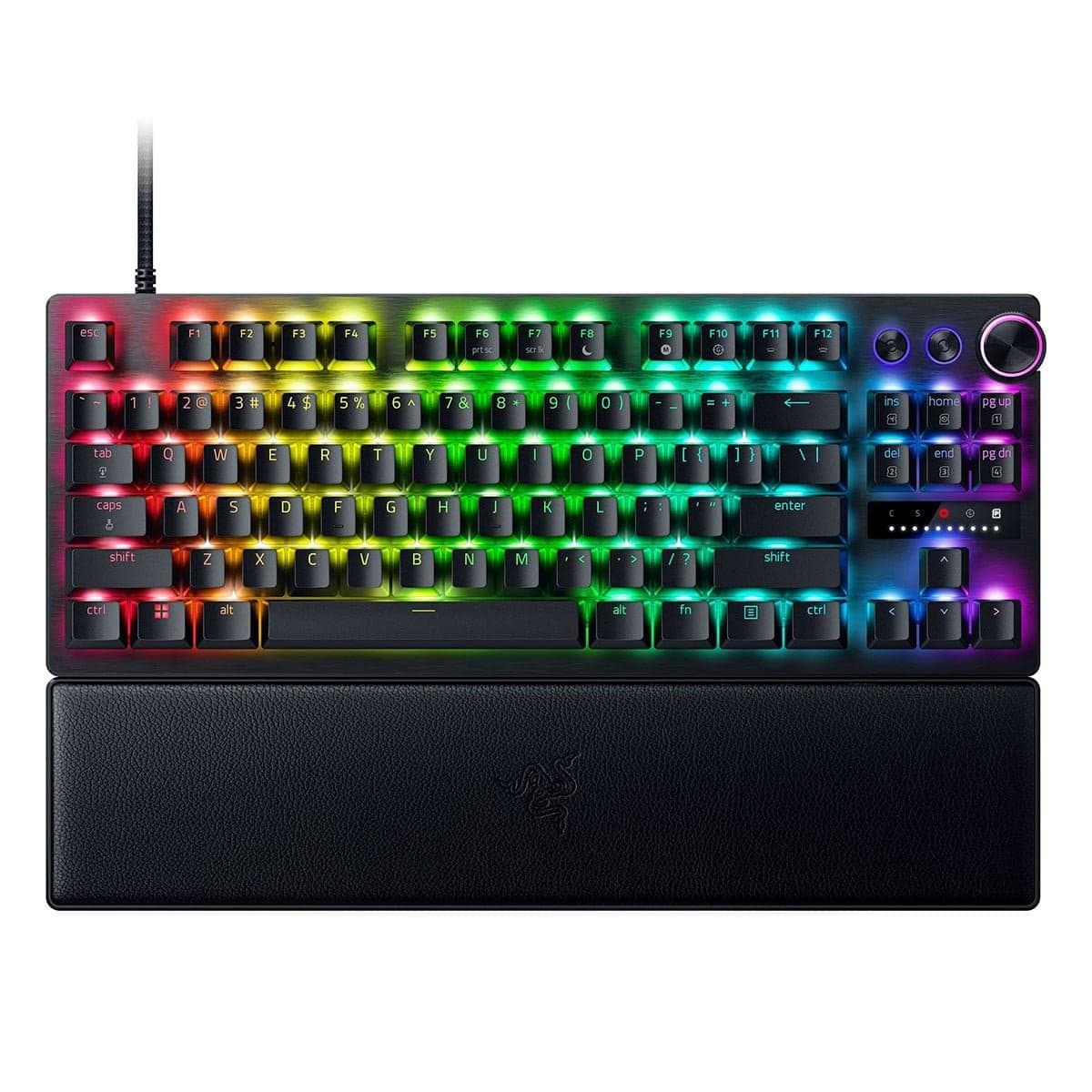 Клавіатура Razer Huntsman V3 Pro TKL 8KHz 84key Analog Optical Switch Gen-2 USB-A EN RGB Black