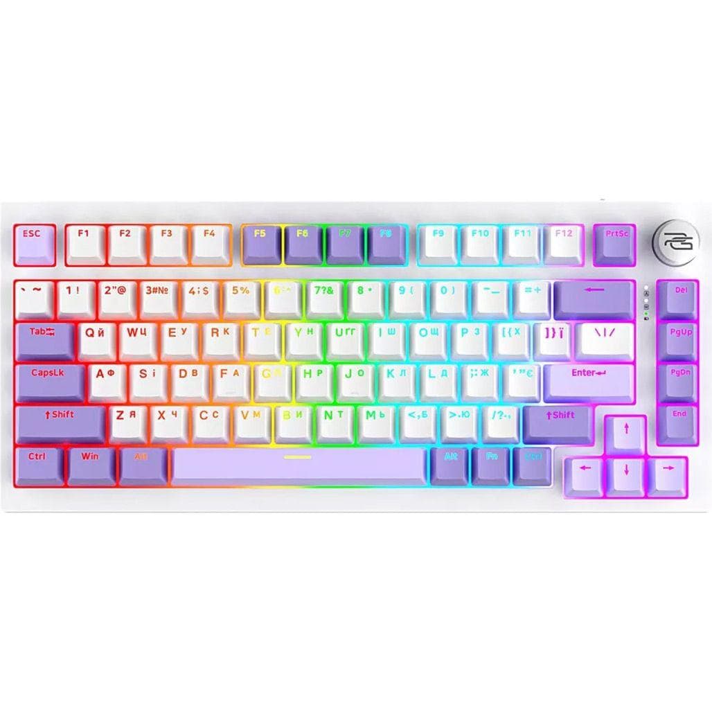 Клавіатура Proove Gaming Coupe (Ukraine Layout) White Purple