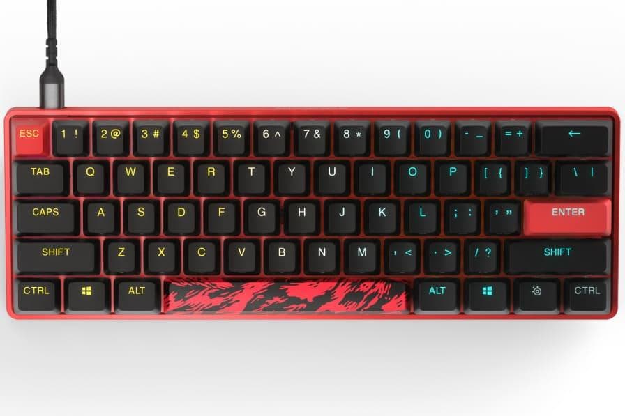 Клавіатура SteelSeries Apex 9 Mini OptiPoint Faze Clan UA