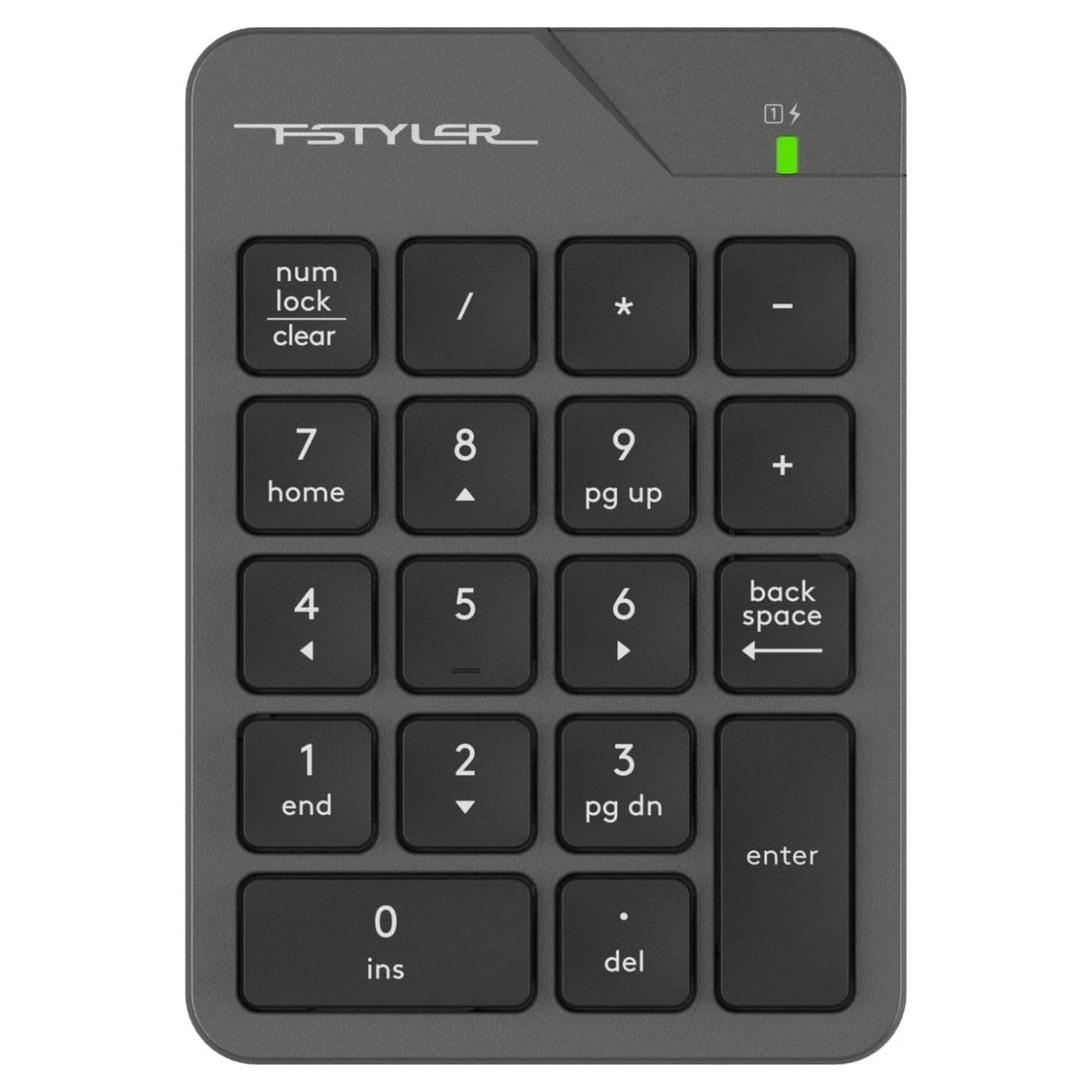 Клавіатура A4TECH Fstyler FGK21C Wireless Grey