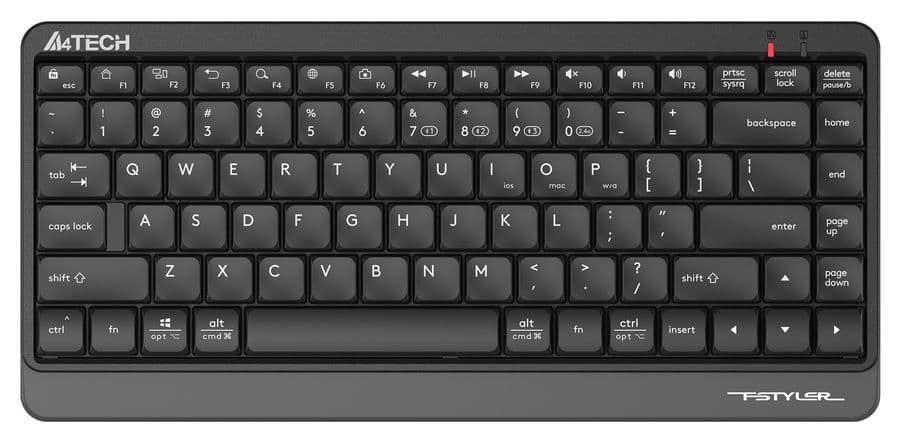 Клавіатура A4TECH Fstyler FBK11 Wireless Grey
