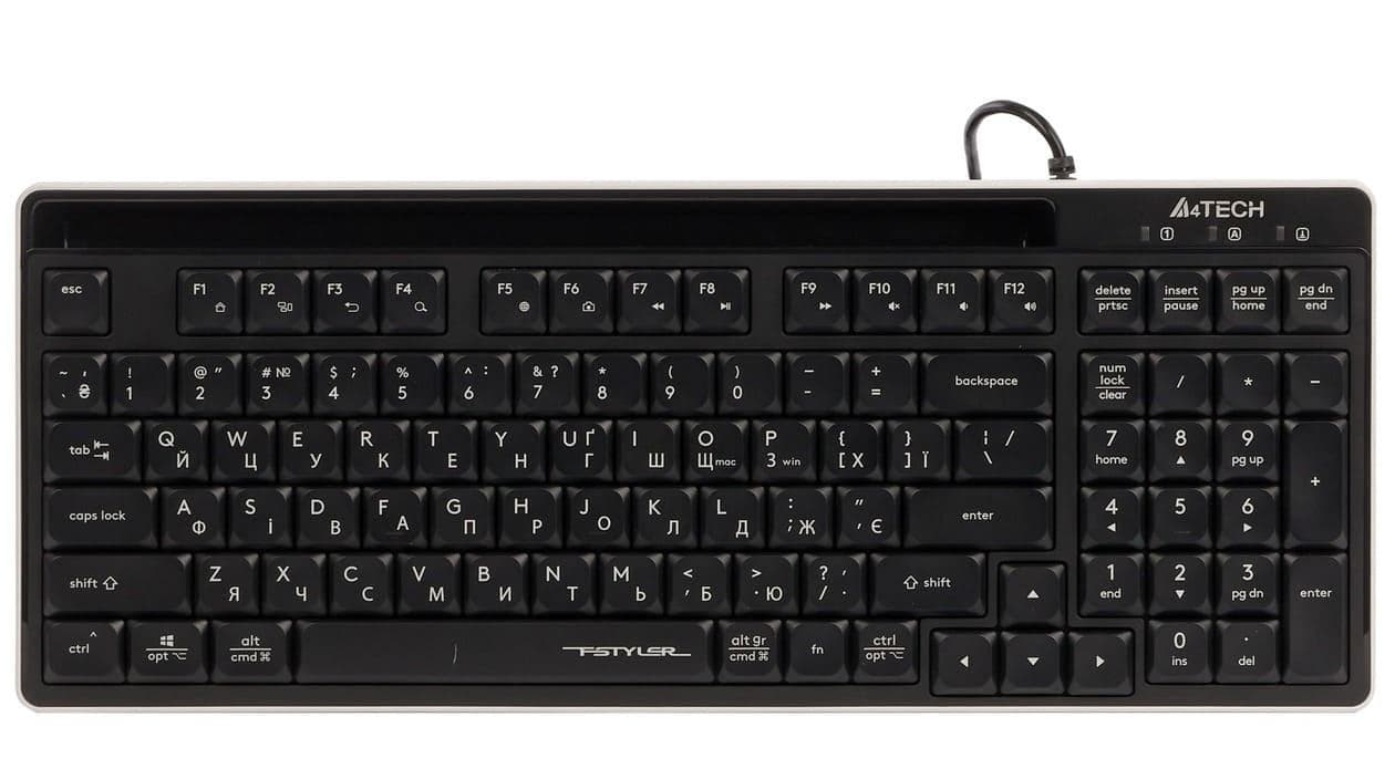 Клавіатура A4Tech Fstyler FX70 USB Black