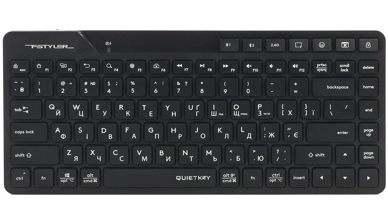 Клавіатура A4Tech Fstyler FBK26C AS Black