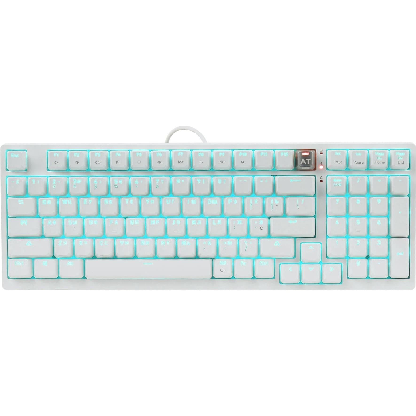 Клавіатура Bloody AT98 USB White
