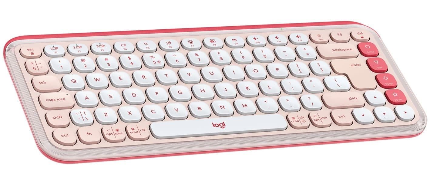 Клавіатура Logitech Pop Icon Keys (920-013073) Rose
