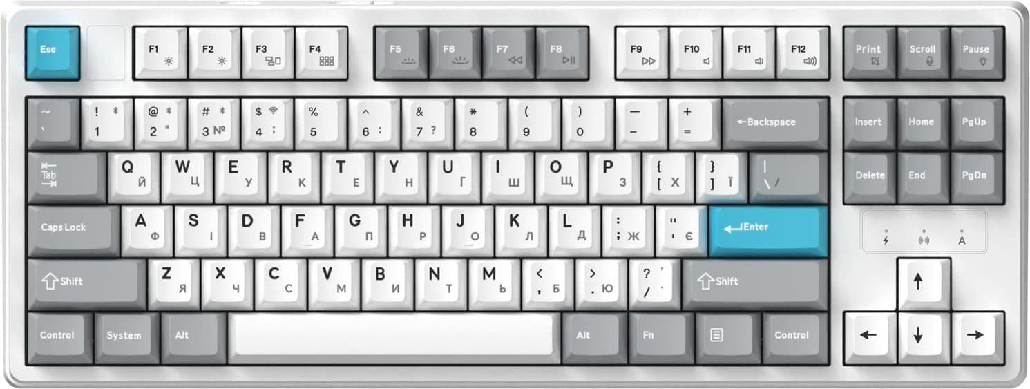 Клавіатура GamePro Asgard Ragnar (MK285WH)