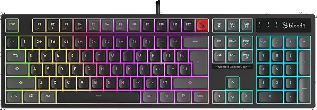 Клавіатура Bloody B230N USB Black