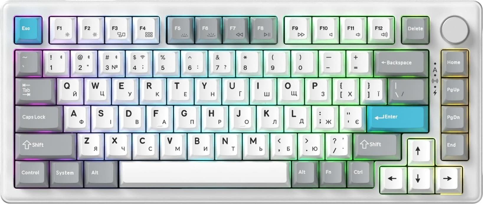 Клавіатура GamePro Asgard Yord (MK266WH)