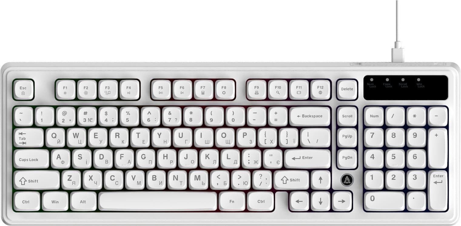 Клавіатура Ajazz AF98 White (AF98-W)
