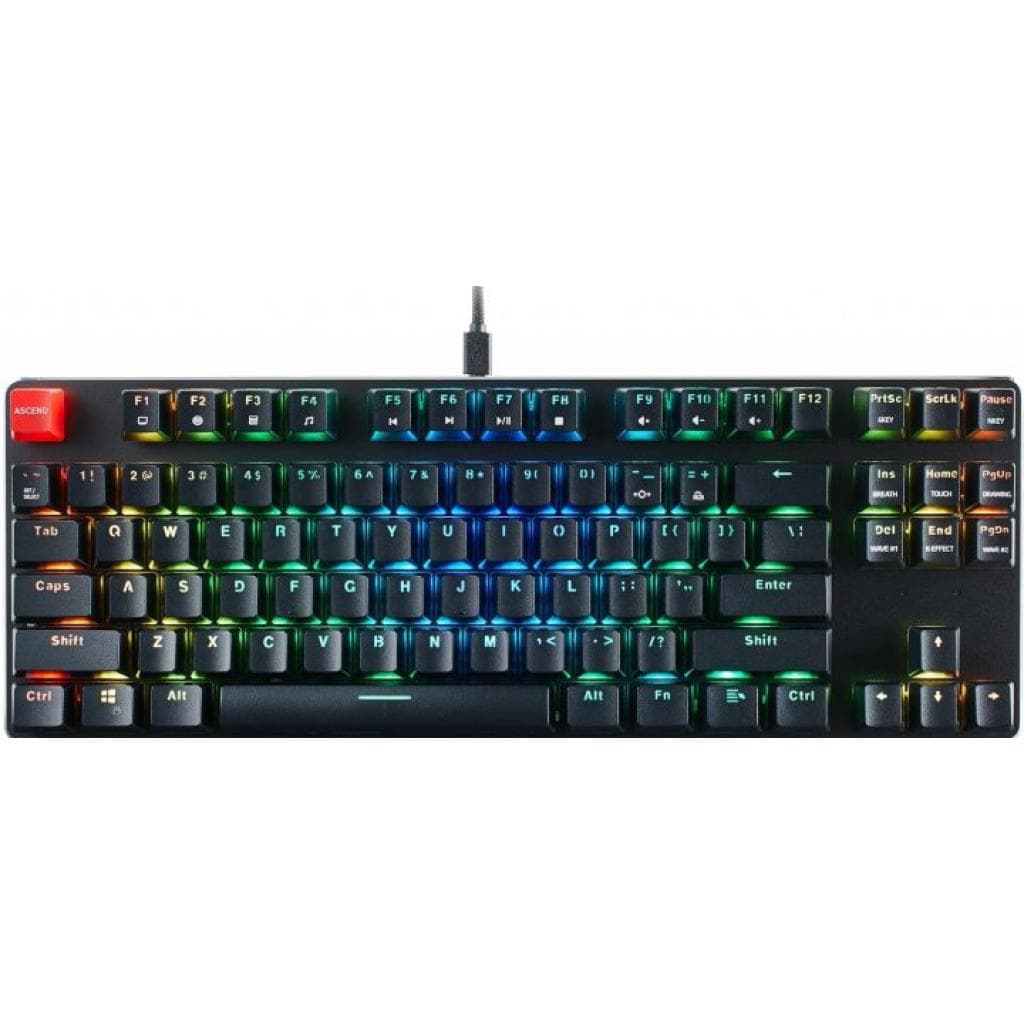 Клавіатура Glorious GMMK TKL Gateron Brown Switches (GMMK-TKL-BRN) Black