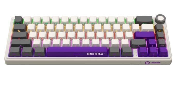 Клавіатура Lorgar KBP70MW Pro Wireless 65% Compact Beige EN/UA