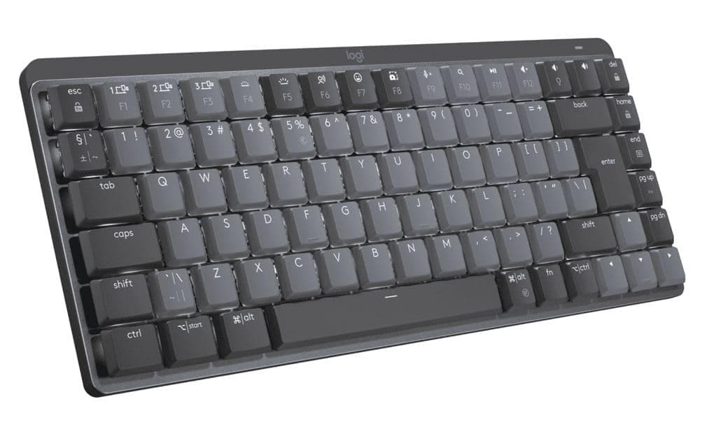 Клавіатура Logitech MX Mechanical Mini Minimalist Wireless Illuminated (920-010780) Graphite
