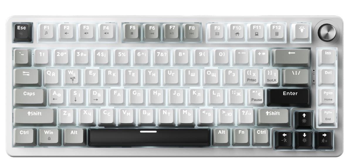 Клавіатура Gamepro Genesis Silverlight MK126