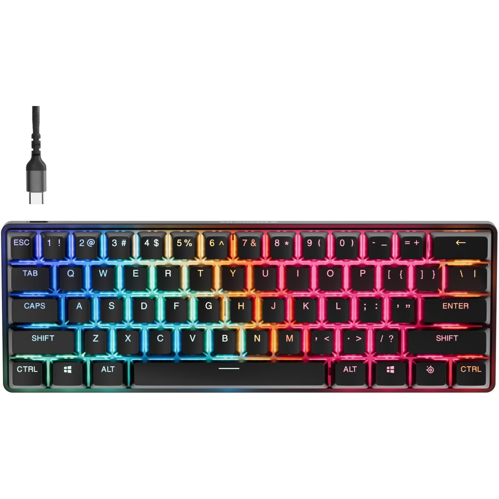 Клавіатура SteelSeries Apex Pro Mini Gen 3 UA HyperMagnetic OmniPoint 3.0 OLED