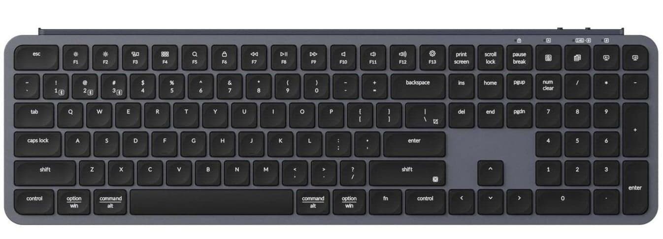 Клавіатура Keychron B6 Pro Space Gray