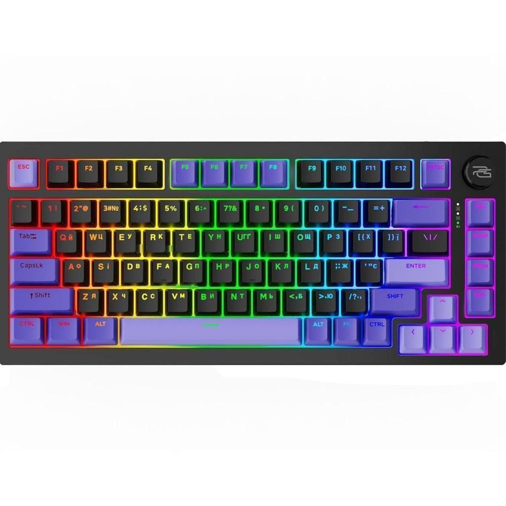 Клавіатура Proove Gaming Coupe (Ukraine Layout) Black Purple