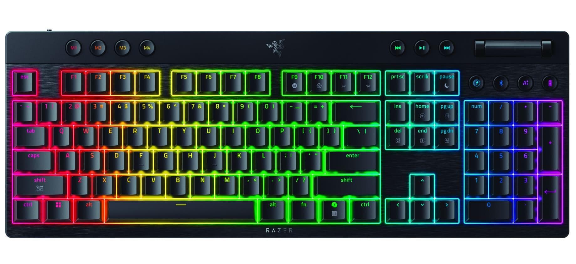 Клавіатура RAZER BlackWidow V4 Low-Profile Orange switch (RZ03-05270800-R3M1)