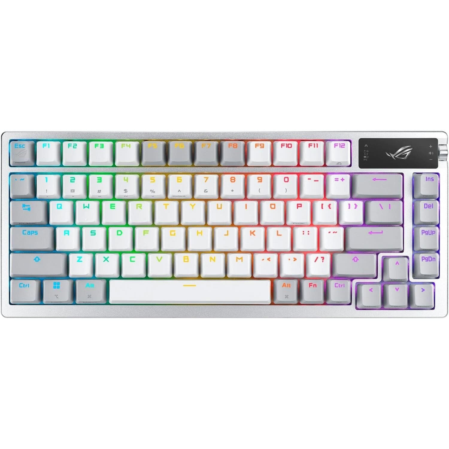 Клавіатура Asus ROG Azoth Switch NX Red (90MP031A-BKUA11) ENG RGB Wireless White