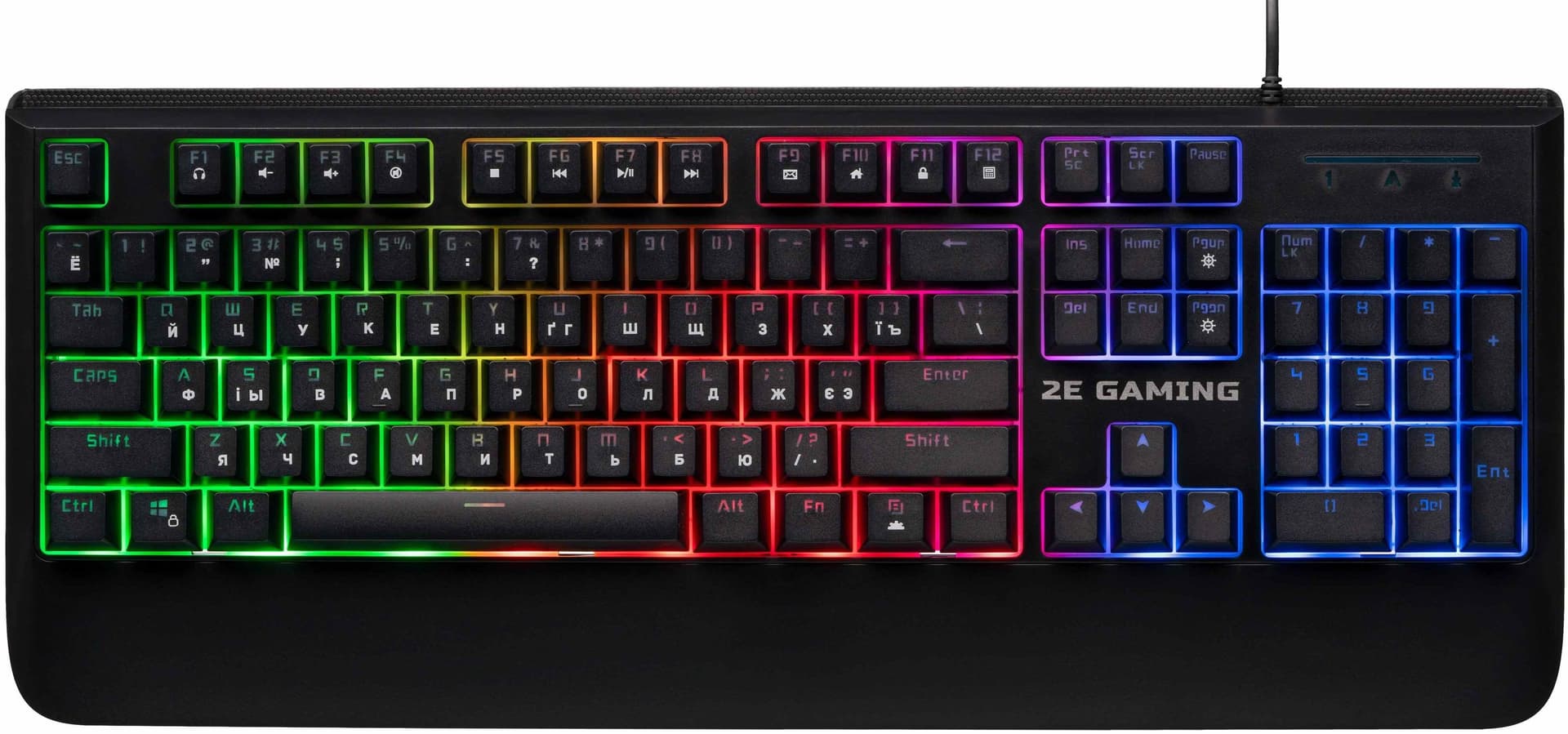 Клавіатура 2E Gaming KG325 LED (2E-KG325UB) Black