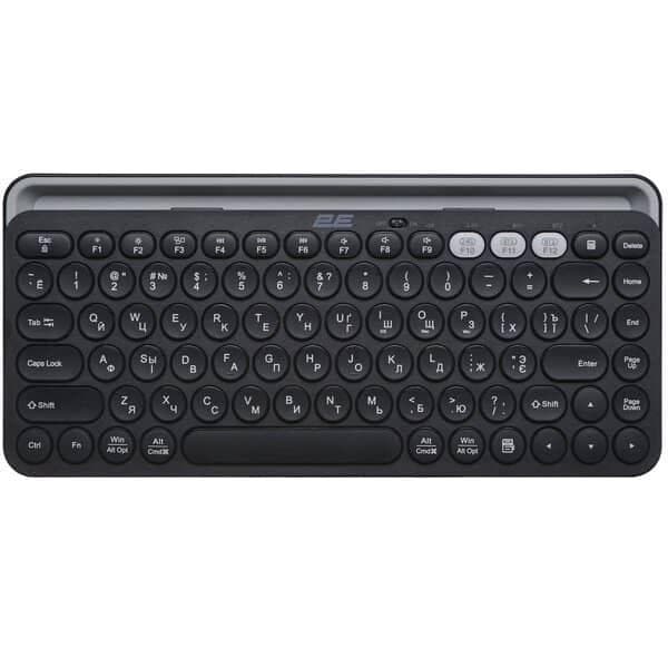 Клавіатура 2E KS250 Wireless (2E-KS250WBK_UA) Black