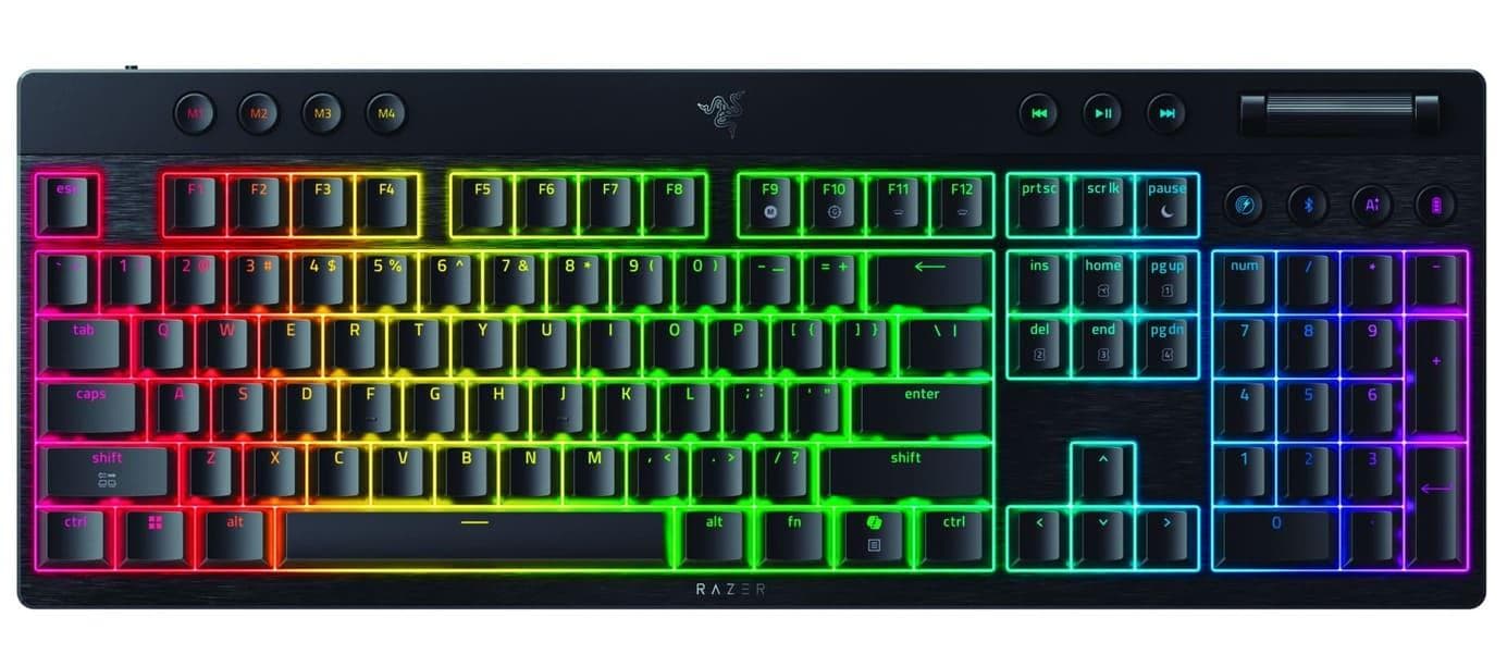 Клавіатура RAZER BlackWidow V4 Low-Profile Yellow switch (RZ03-05271500-R3M1)