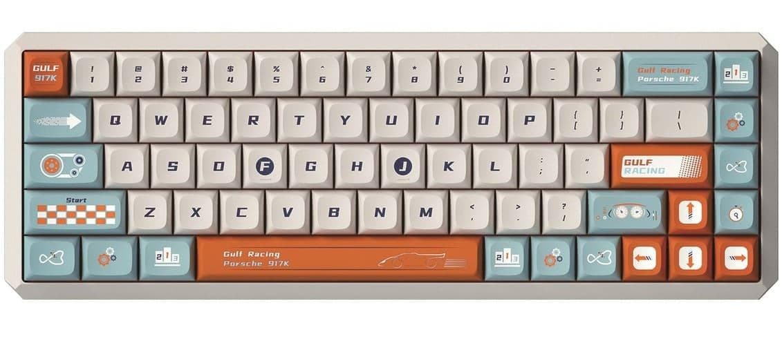 Клавіатура Motospeed Darmoshark K5 Gateron Silver Pro Custom (dmk5cgspro)