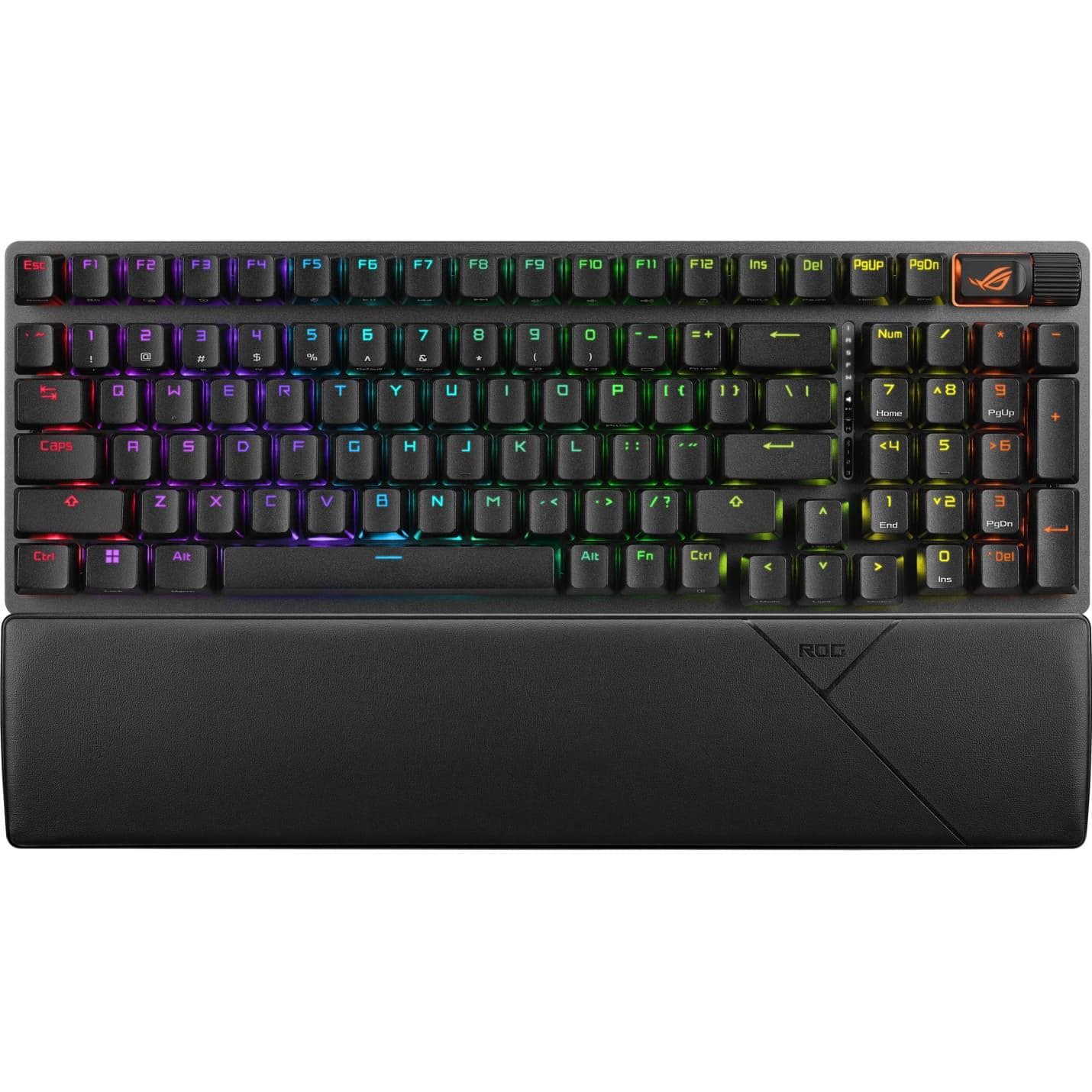 Клавіатура ASUS ROG Strix Scope II 96key NX Snow USB-A/WL/BT EN/UK RGB Black