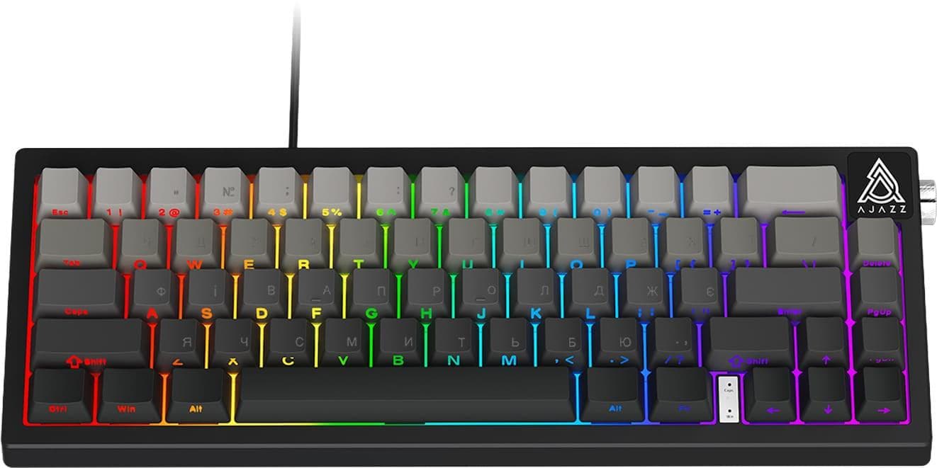Клавіатура Ajazz AK650 Day Dream switches Gradient Black Gray (AK650-DD-BG)