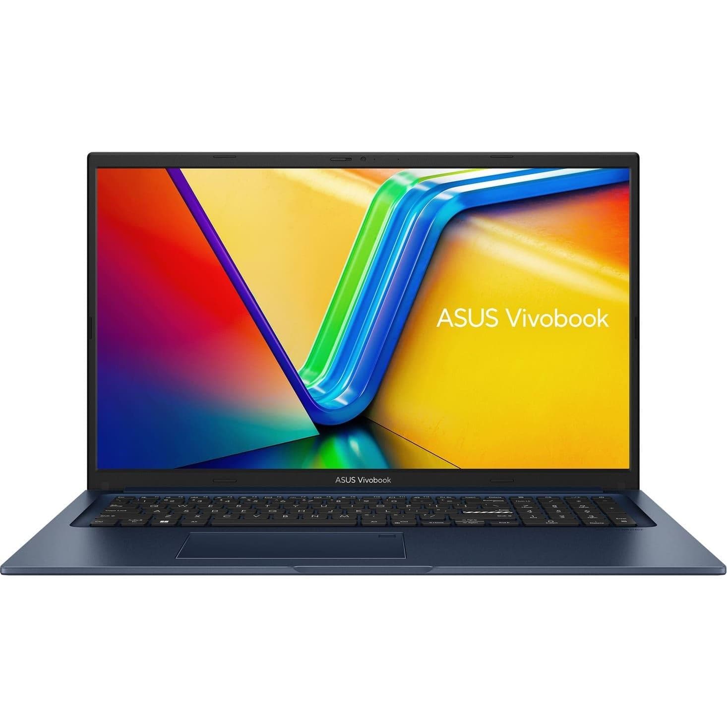 Ноутбук 17 ASUS Vivobook 17 X1704VA-AU662 FHD IPS/Intel U300/16GB/512GB SSD/Intel UHD/DOS/Blue