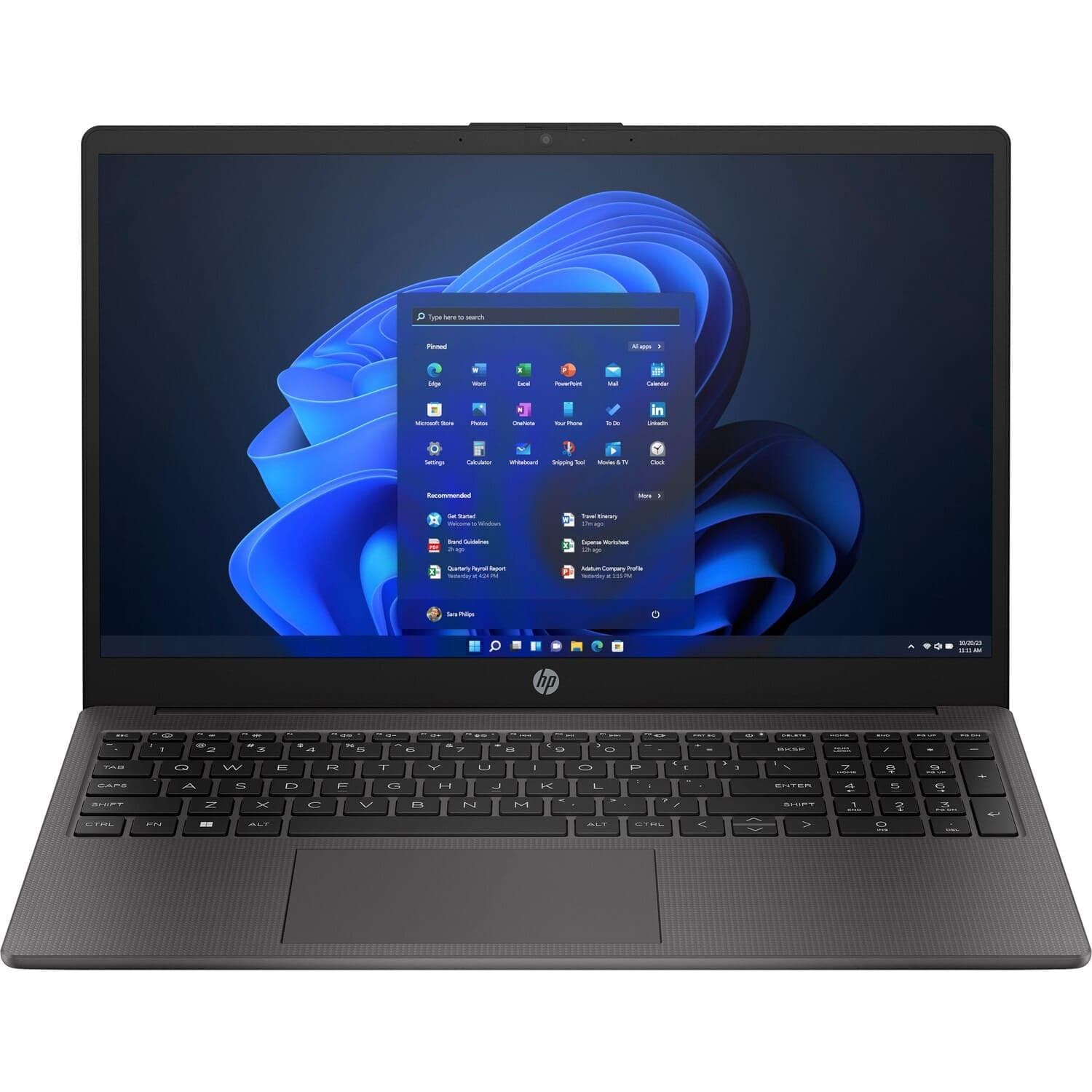 Ноутбук 15.6 HP 250 G10 FHD SVA/i3-1315U/8GB/512SSD/Intel UHD/DOS/Gray