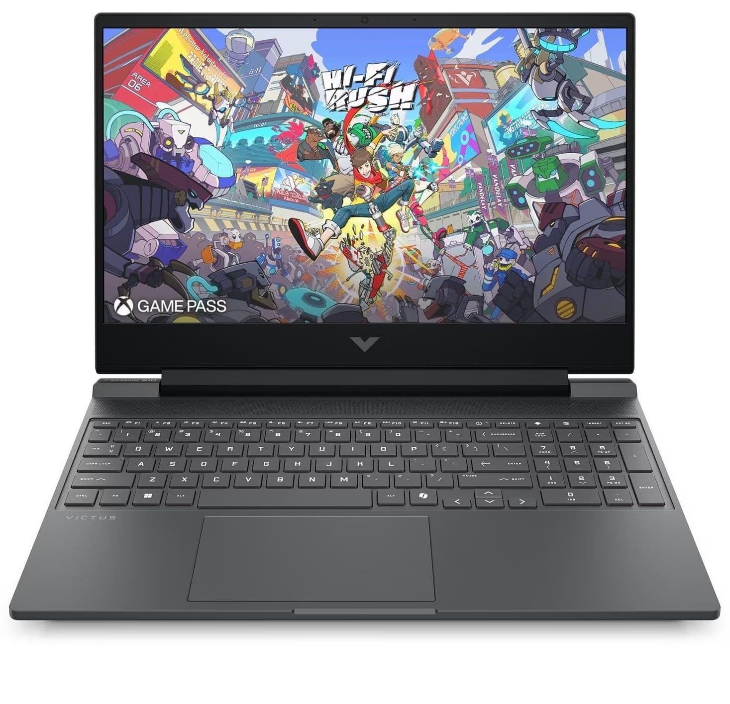 Ноутбук 15.6 HP Victus 15-fa2072ua FHD IPS AG/Intel 5-210H/24GB/512SSD/RTX 3050 6GB/DOS/Gray