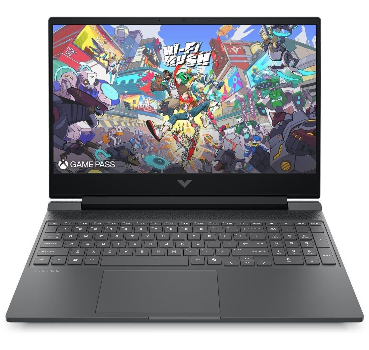 Ноутбук 15.6 HP Victus 15-fa2100ua FHD IPS AG/Intel i7-13650HX/24GB/1TB/RTX 3050 6GB/DOS/Gray