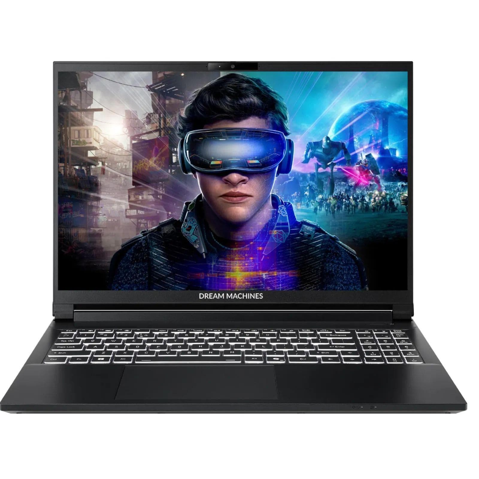 Ноутбук 15.3 Dream Machines RT5070-15.6UA21 1920x1200 165Hz/Ryzen 9 AI 370/32GB/1TB/RTX 5070 8GB/DOS