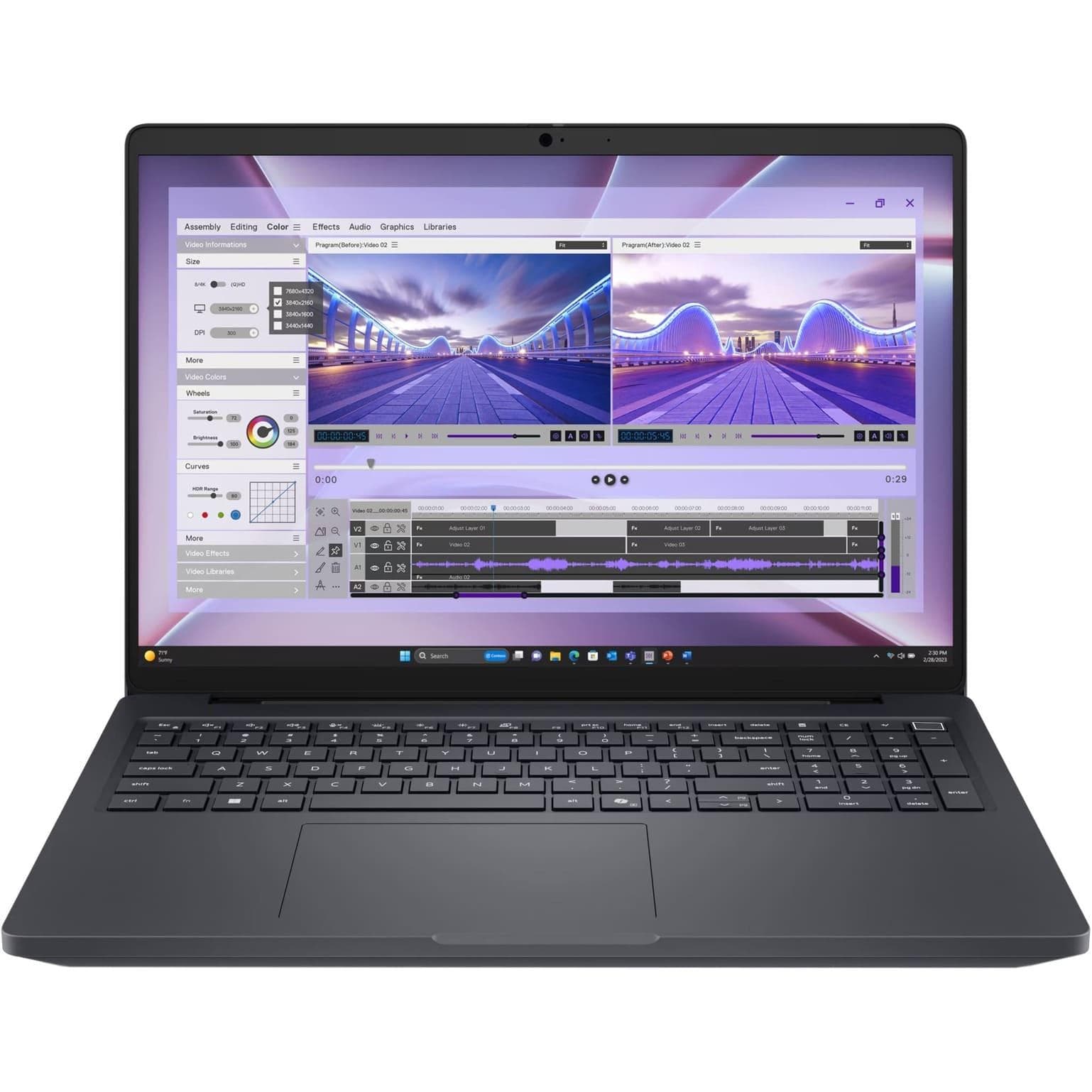 Ноутбук 16 Dell Pro Max 16 1920x1200 IPS/Ryzen 7 350/32GB/512SSD/NVIDIA RTX 500 6GB/W11P/Black