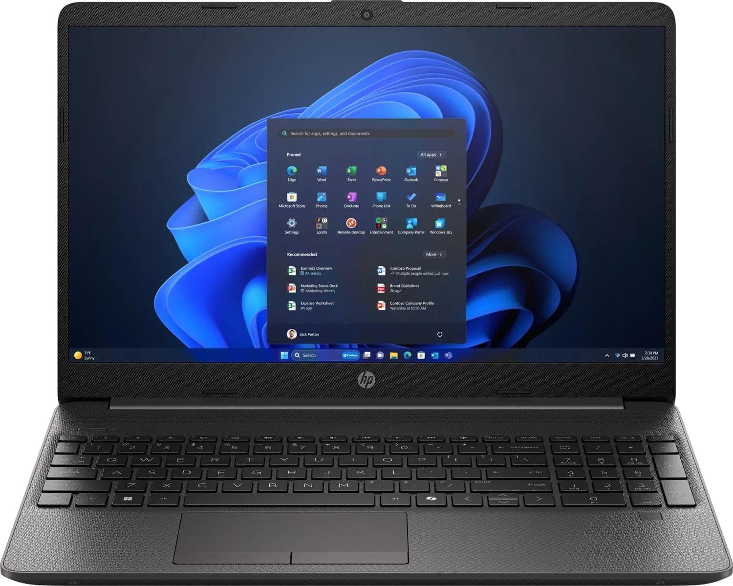 Ноутбук 15.6 HP 250R G9 FHD SVA/Intel i3-1315U/16GB/512SSD/Intel UHD/DOS/Gray