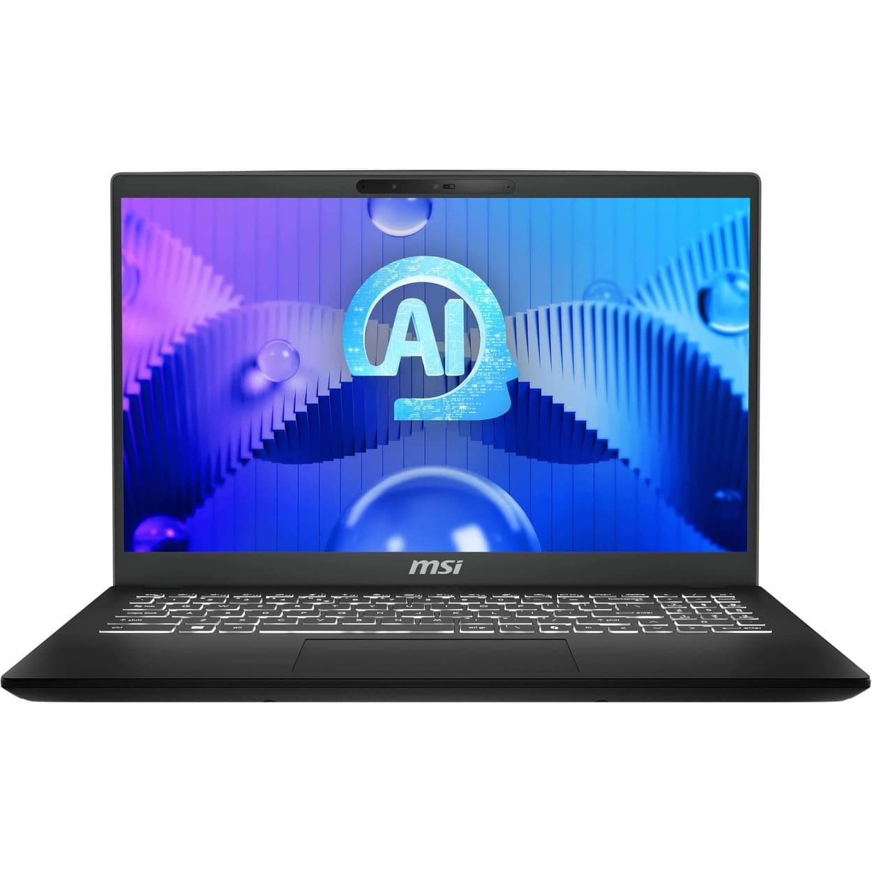 Ноутбук 15 MSI Modern 15 H AI C1MG-099UA 1920x1080/U7-155H/16/512/Intel Arc/W11/ Black