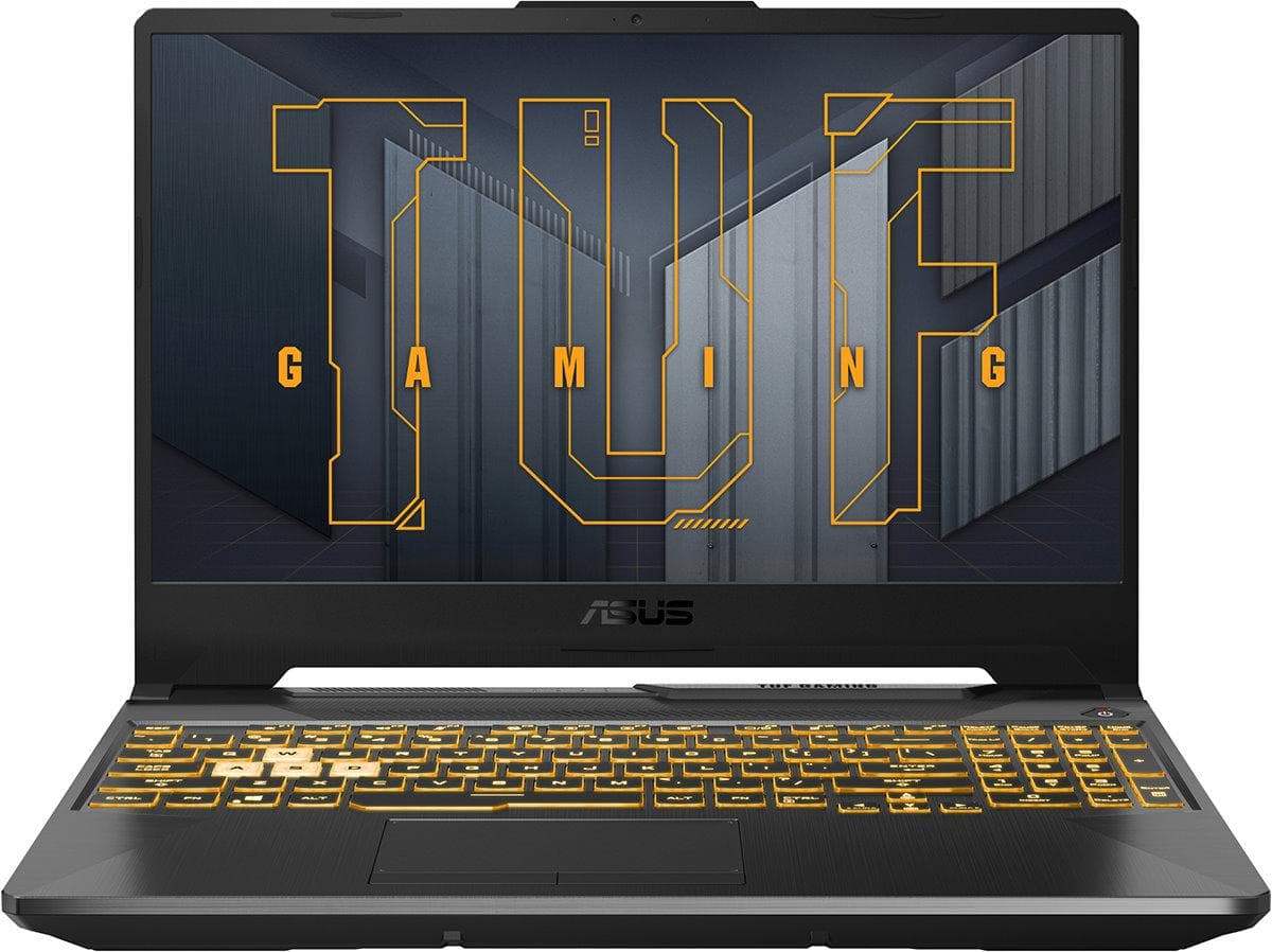 Ноутбук 15.6" Asus TUF Gaming F15 FX506HE-HN012W/Intel i5-11400H/16GB/512SSD/GF 3050Ti-4/W11H/Black
