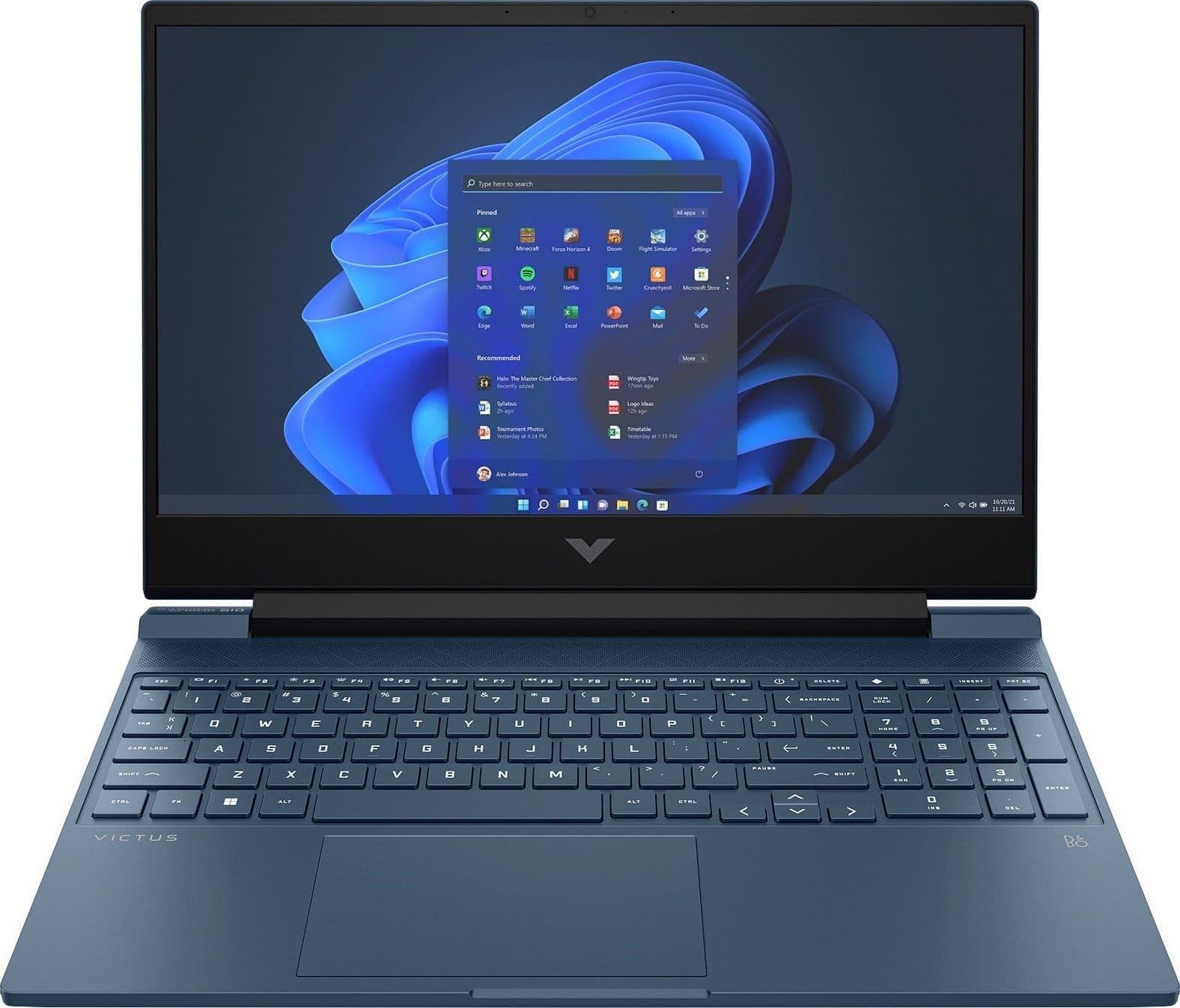 Ноутбук 15.6 HP Victus 15-fb3053ua FHD IPS/Ryzen 5-8645HS/16GB/1TB/RTX 2050 4GB/DOS/Blue